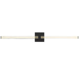 Reiya Square Vanity Light Large Nightshade Black By Visual Comfort Main View 2