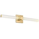 Reiya Square Vanity Light Small Hand Rubbed Antique Brass By Visual Comfort Main View 1