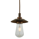 Ren Pendant - Natural Brass