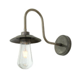 Ren Swan Neck Wall Light - Antique Silver
