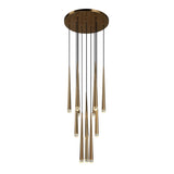 Renaie Pendant 24 Inch Aged Gold Brass