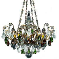 Renaissance Rock Crystal Chandelier