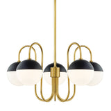Renee Chandelier - Aged Brass