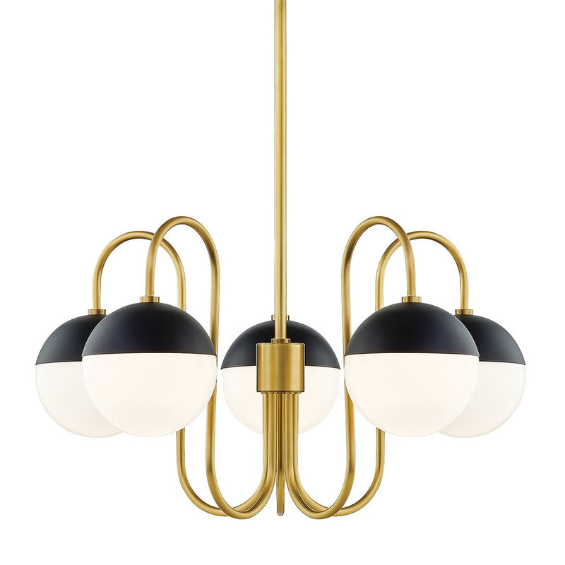 Renee Chandelier - Aged Brass