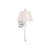Renee Sconce 10'' Polished Nickel