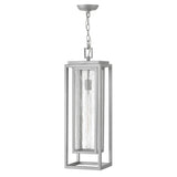 Republic Hanging Lantern - Satin Nickel