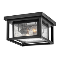 Republic Small Flush Mount - Black - by Hinkley