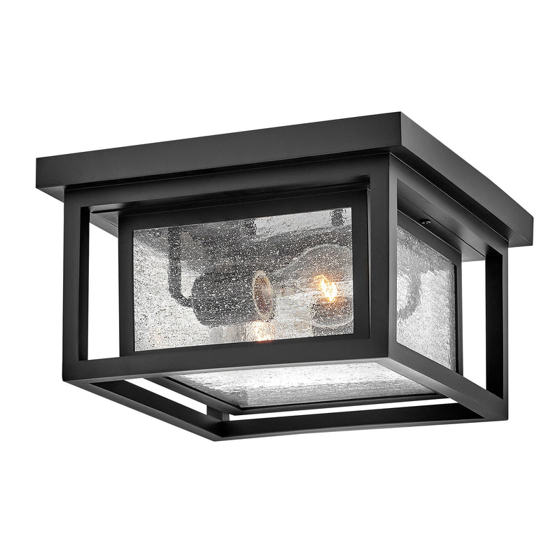 Republic Small Flush Mount - Black - by Hinkley