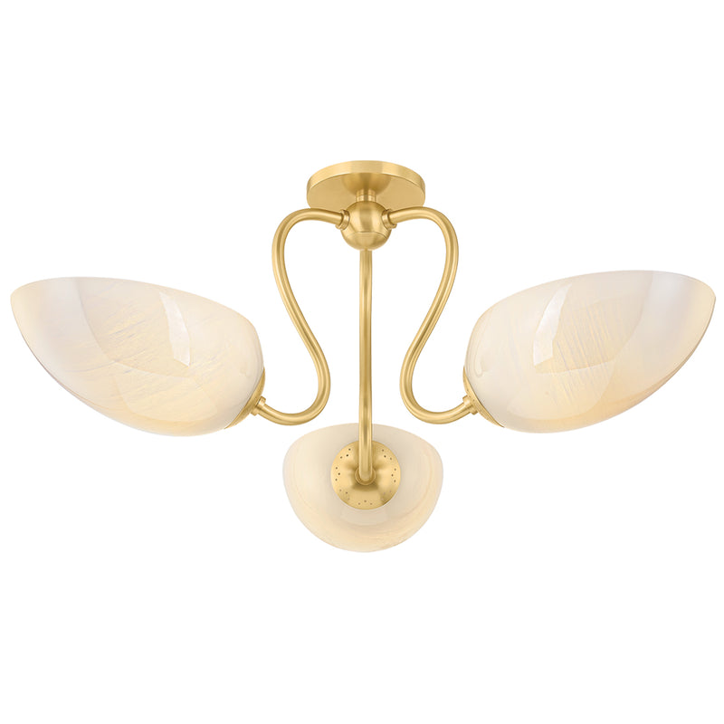 Reva Semi Flush Mount By Mitzi