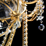 Revere Multi-Light Suspension Small By Schonbek Forever - Detailed View