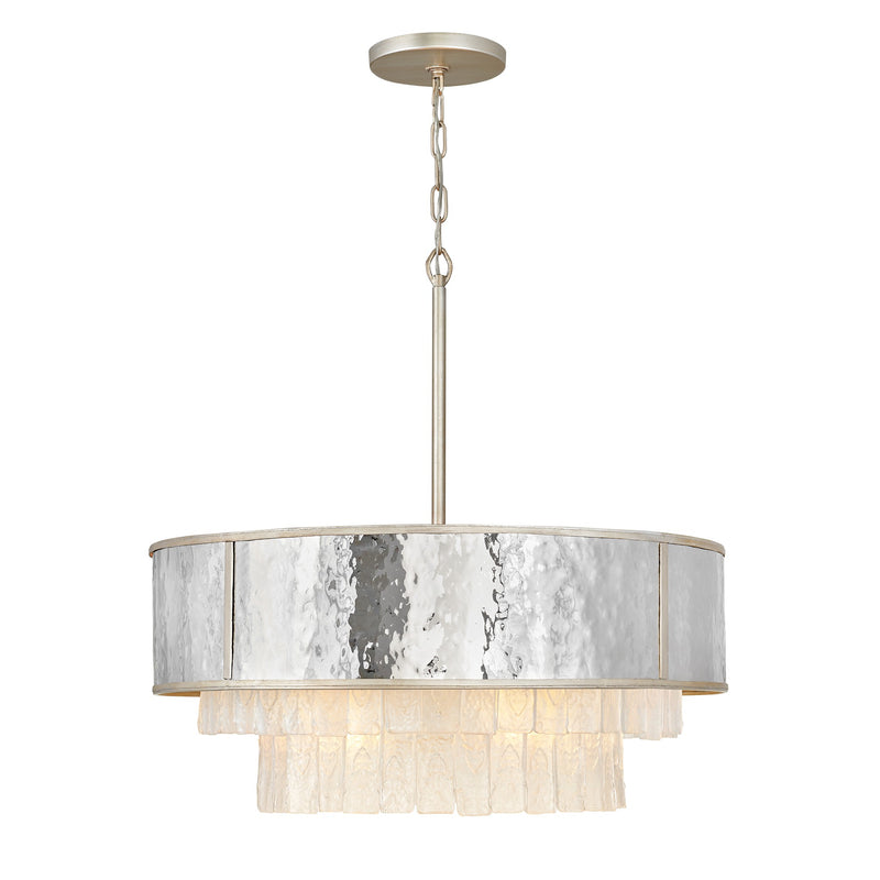 Reverie Medium Drum Chandelier - Champagne Gold - by Fredrick Ramond