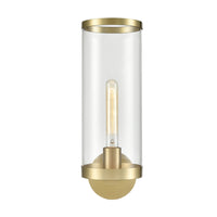 Revolve II Wall Sconce — 1, Natural Brass