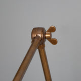 Reznor Adjustable Poster Light - Antique Brass