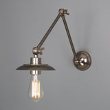 Reznor Adjustable Poster Light - Antique Silver