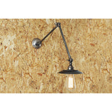 Reznor Adjustable Poster Light - Antique Silver