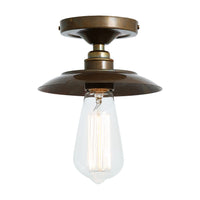 Reznor Flush Mount - Antique Brass