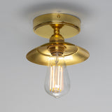 Reznor Flush Mount - Polished Brass