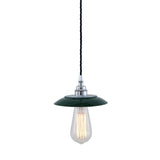 Reznor Pendant - Chrome / Racing Green