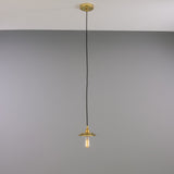 Reznor Pendant - Polished Brass