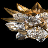 Rhapsodie Wall Sconce Aged Brass By Schonbek Forever Detailed View