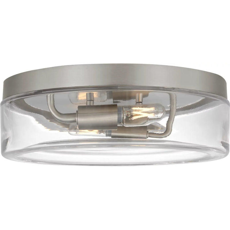 Rhett 12 Flushmount — Brushed Nickel