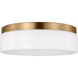 Rhett Flushmount — Satin Brass