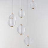 Rhythm 9-Light LED Pendant by ET2 - Gold