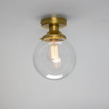 Riad Globe Ceiling Light Satin_Brass