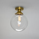 Riad Globe Ceiling Light Satin_Brass