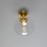 Riad Globe Ceiling Light Satin_Brass