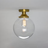 Riad Globe Ceiling Light Satin_Brass