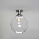 Riad Globe Ceiling Light Satin_Chrome