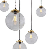 Riad Globe Cluster - Polished Brass