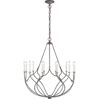 Richmond Chandelier — 31 3/8", Weathered Galvanized