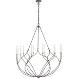 Richmond Chandelier — 43 1/2", Weathered Galvanized