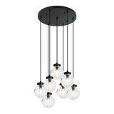Ridge Pendant 21 Inch Matte Black