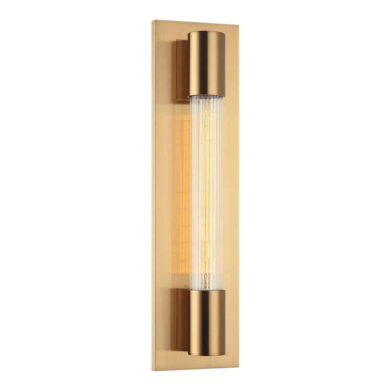 Riely Wall Sconce Aged Gold Brass