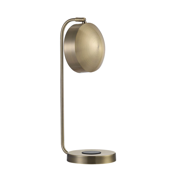 Riesco Table Lamp By Renwil Brushed Brass Finish