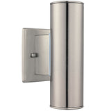 Riga Wall Light Medium Stainless Steel By Eglo