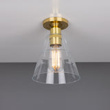 Rigale Flush Mount - Polished Brass