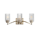 Rigata Bath Vanity Light Satin Champagne by Maxim Lighting