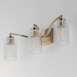 Rigata Bath Vanity Light Satin Champagne by Maxim Lighting