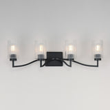 Rigata Bath Vanity Light Black by Maxim Lighting
