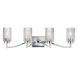 Rigata Bath Vanity Light Polished Nickel by Maxim Lighting