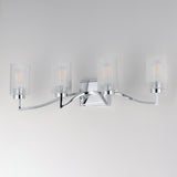 Rigata Bath Vanity Light Polished Nickel by Maxim Lighting