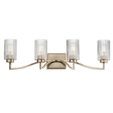Rigata Bath Vanity Light Satin Champagne by Maxim Lighting
