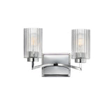 Rigata Wall Sconce Vanity Light Polished Nickel by Maxim Lighting