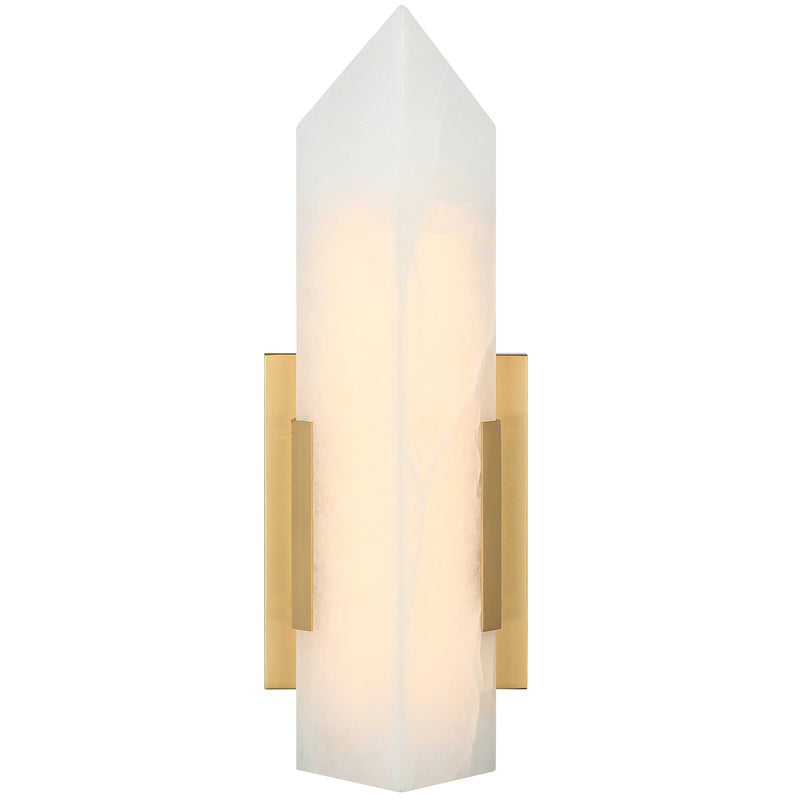 Rigio Small Wall Sconce Aged Gold Brass By Matteo