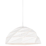 Riku Pendant Light Small White By Matteo