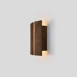 Rima Wall Sconce by Cerno - Walnut, side view